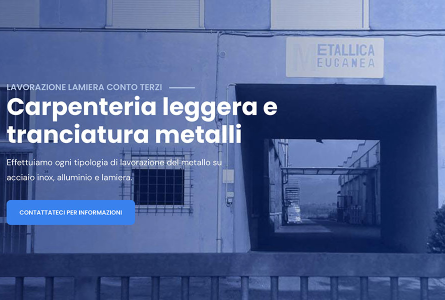 Sito Web Metallica Euganea